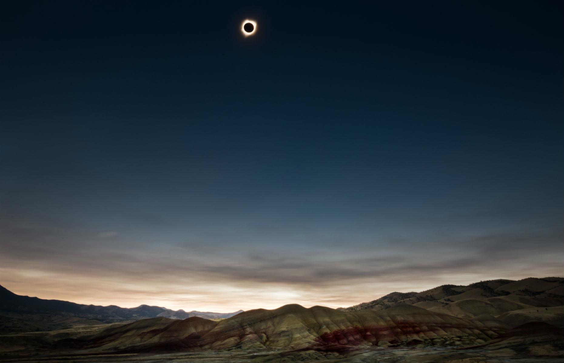 Solar Eclipse in Oregon, USA